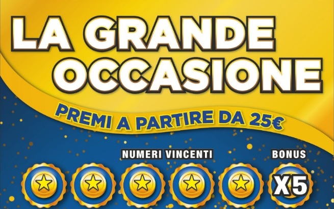 Gratta e Vinci, arriva “La Grande Occasione”: premi fino a 3 milioni